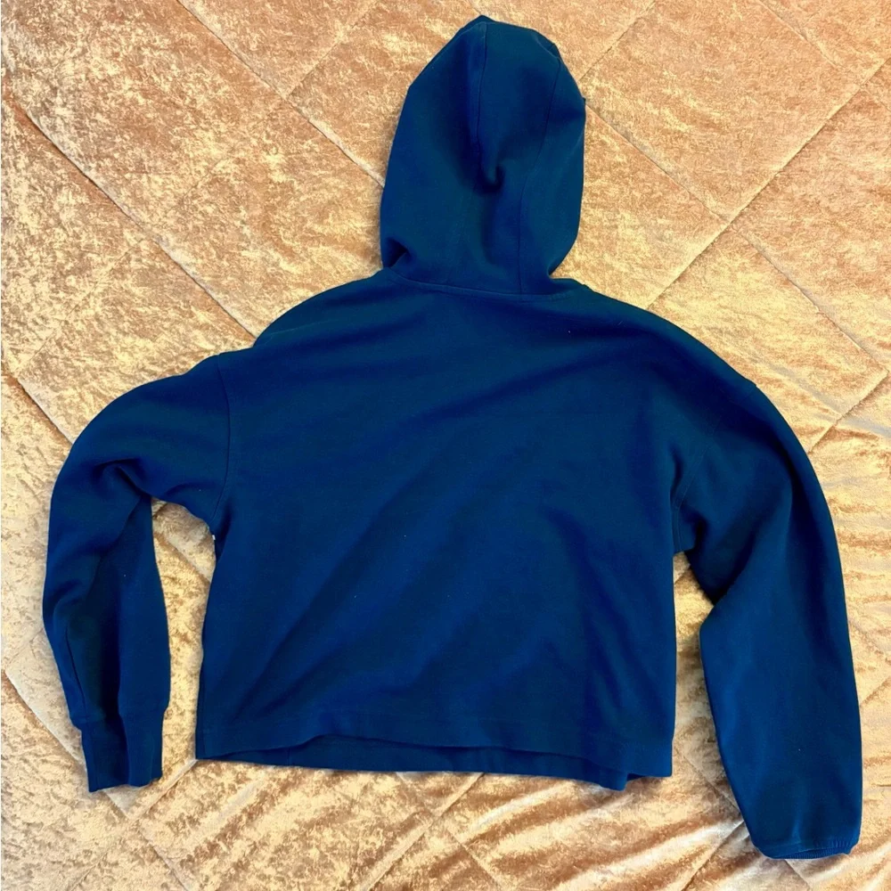 Old Navy Active Blue Dynamic Fleece Hoodie